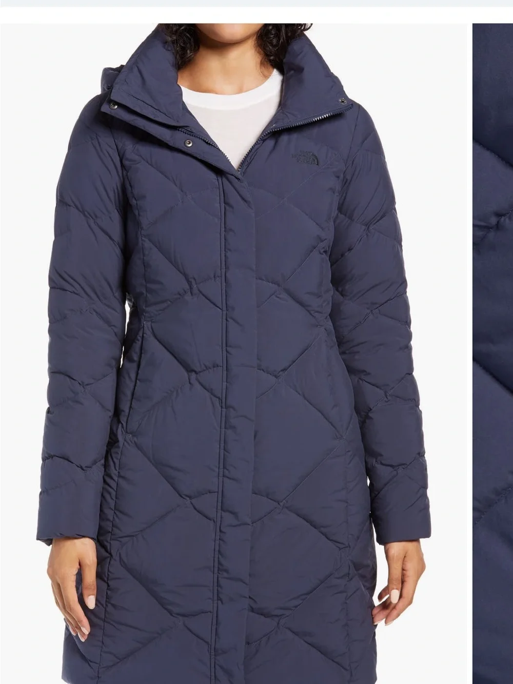 The North Face Miss Metro II Hooded Water Resistant Down Parka